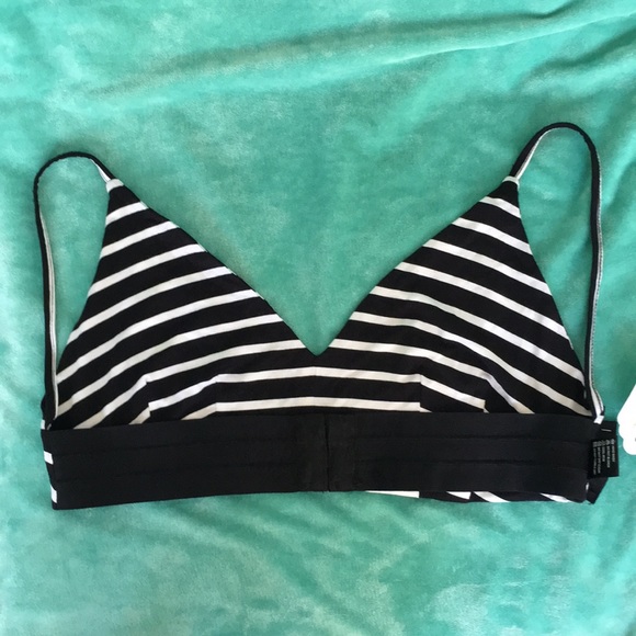 Olivaceous Striped Cami Bra Top - Picture 2 of 7